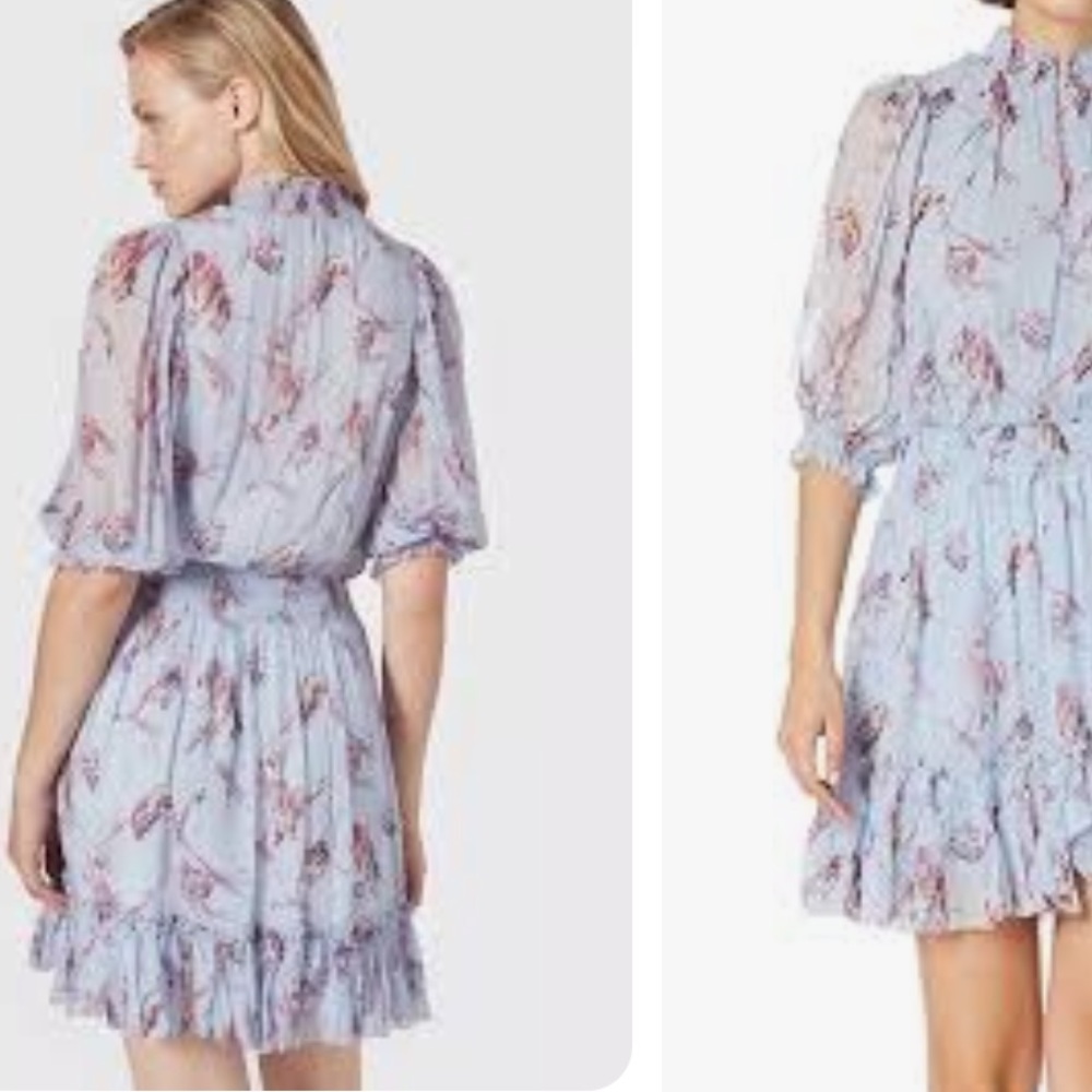 Joie shima floral Silk dress